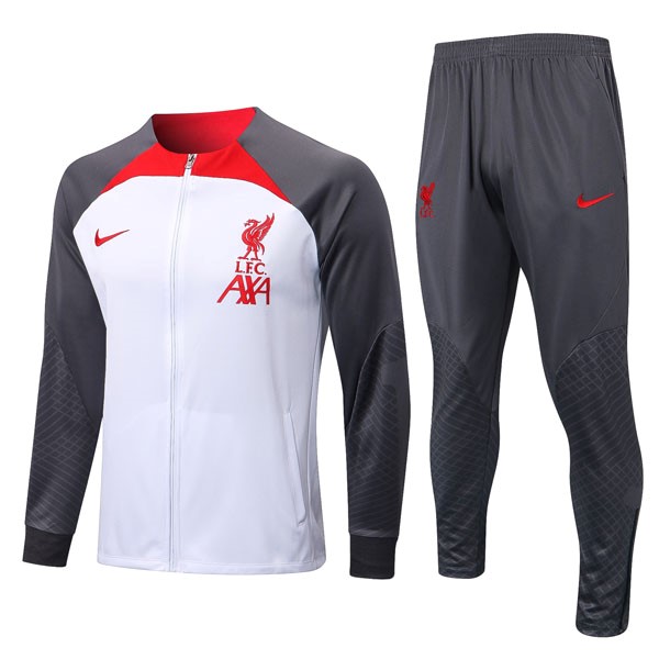 Chandal Liverpool 2022-23 Blanco Gris